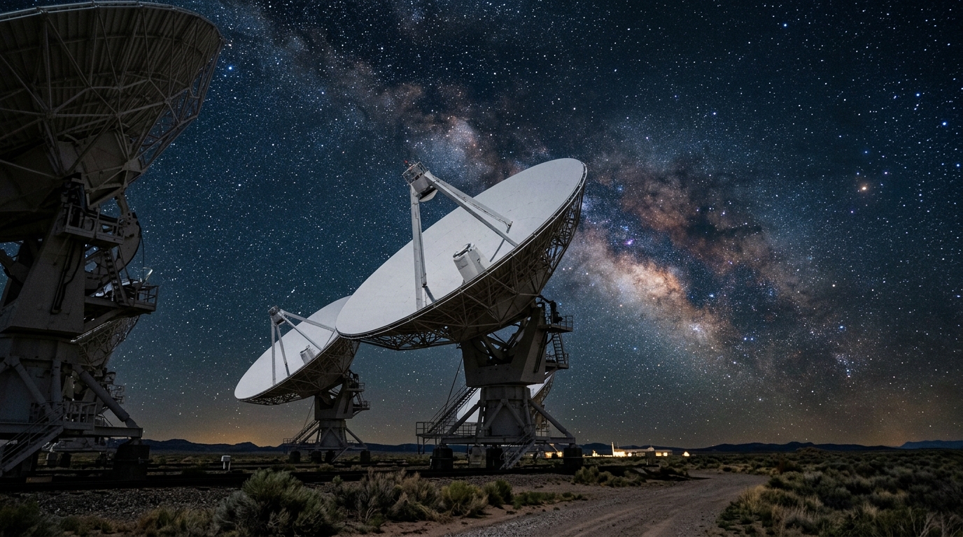 Les 27 antennes du Very Large Array ne restent jamais au même endroit : ce qui les déplace tous les quatre mois