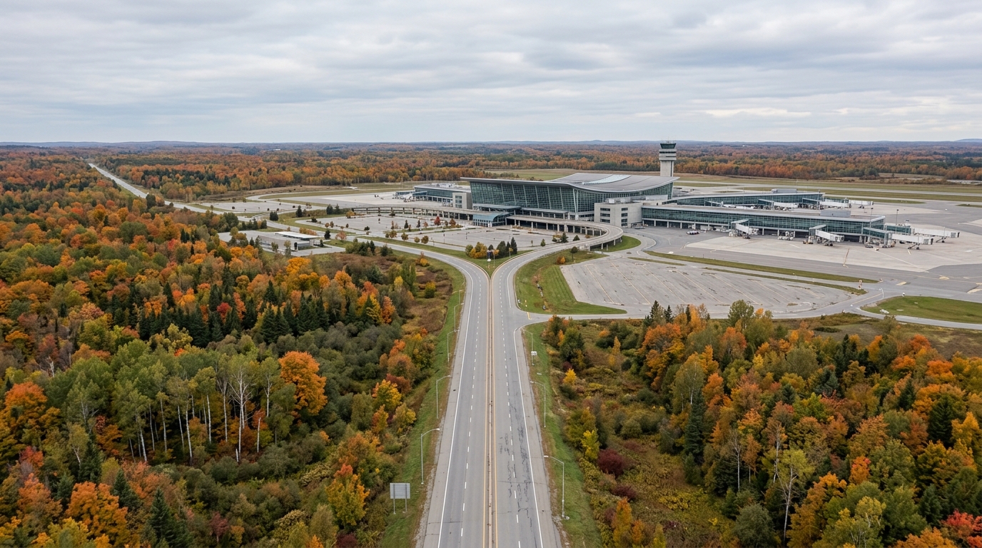 On croit tous qu’un aéroport ferme faute de passagers, sauf que Mirabel avait 50 km d’autoroute pour seul accès