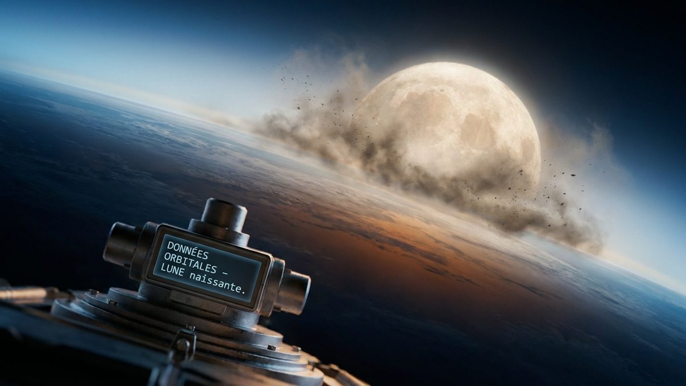 Plus personne ne fait naître la Lune d’un disque de débris : voici ce que ces nouvelles simulations mettent à la place