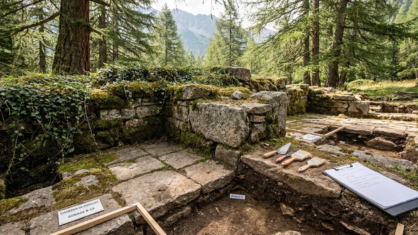 Prémol n’a jamais été une abbaye d’hommes : ce que les fouilles de juillet ont mis au jour sous la forêt de l’Isère