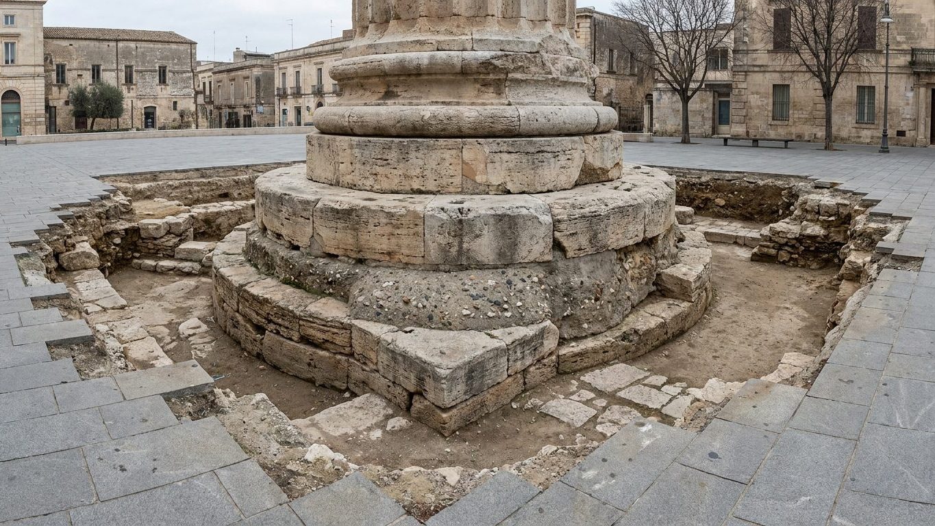 Sous une place du centre de Fano dormaient depuis vingt siècles des murs qu’aucun archéologue n’avait jamais réussi à localiser