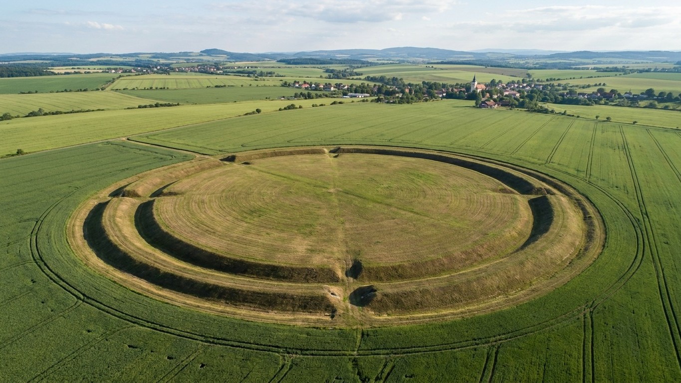 Stonehenge n&rsquo;a jamais été le plus ancien cercle d&rsquo;Europe : ce qu&rsquo;un village de Tchéquie cache sous ses champs depuis 6 500 ans
