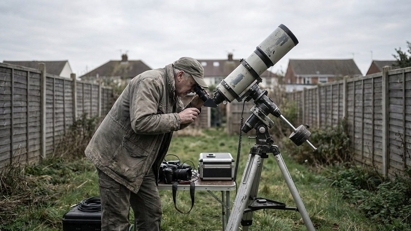 Un photographe a braqué son objectif sur la Lune en plein après-midi depuis Cessy : ce qui est ressorti derrière le croissant n’était visible à aucun œil nu
