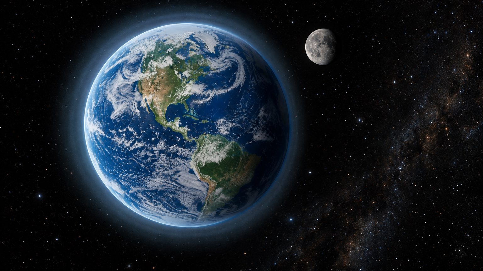 Atmosphère terrestre : elle s’étend au-delà de la Lune