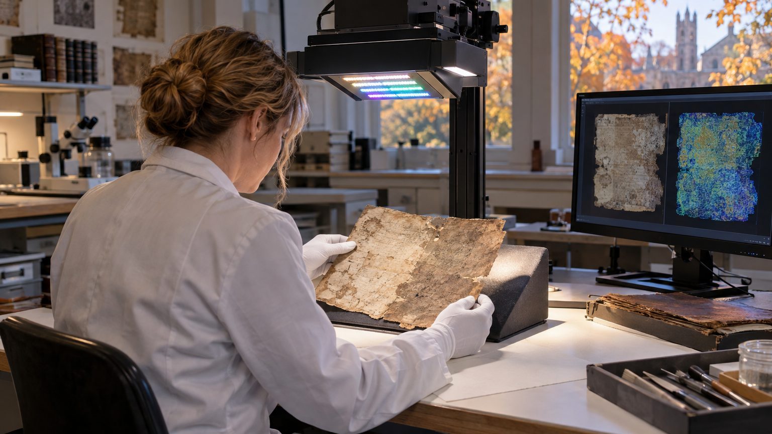Codex H : un texte caché des lettres de Paul révélé par imagerie