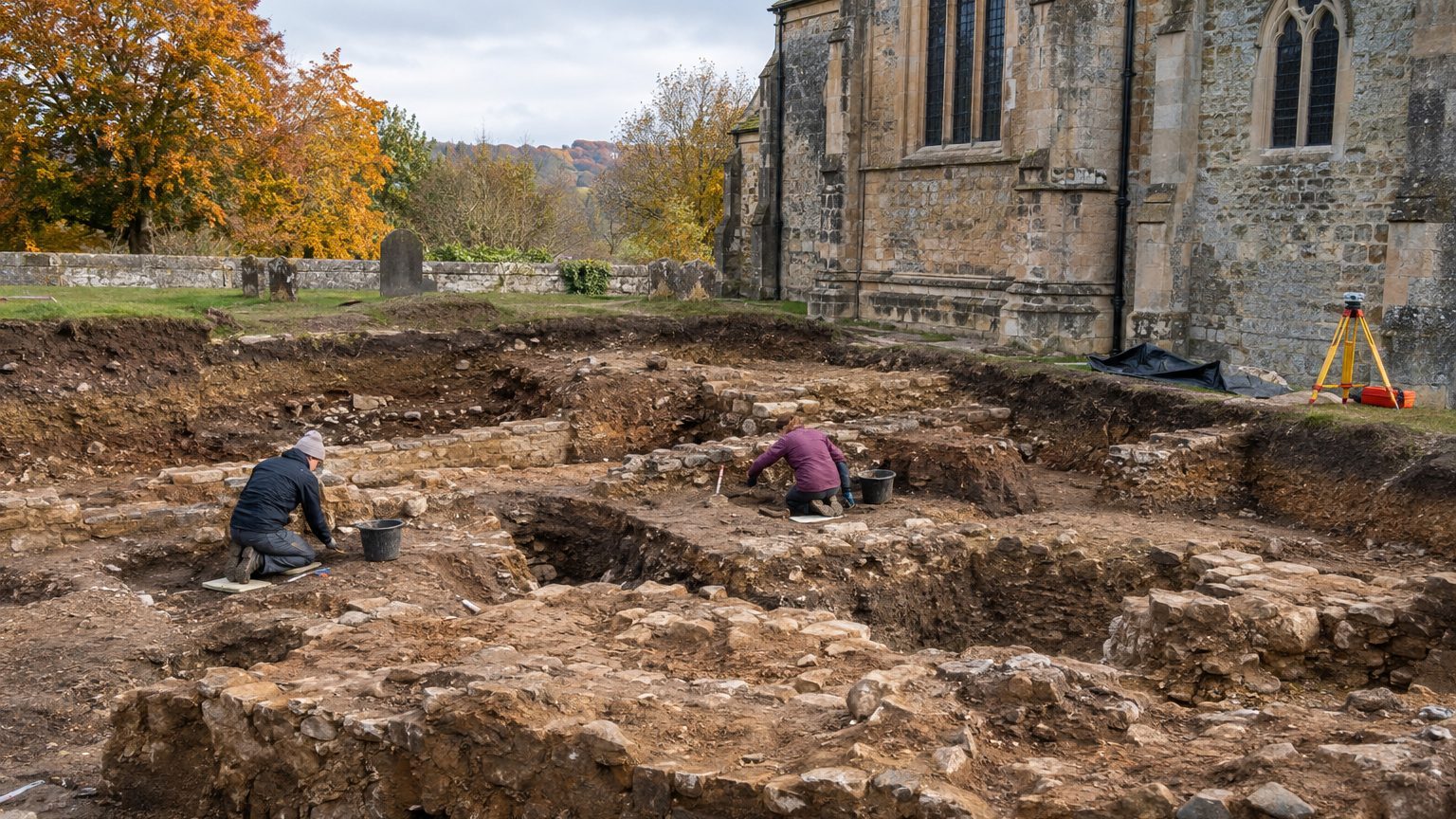 D'Artagnan : un squelette retrouvé sous une église de Maastricht