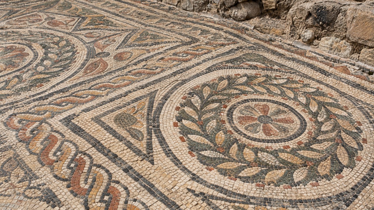 Eauze : la Domus aux lauriers révèle une mosaïque de 42 m²