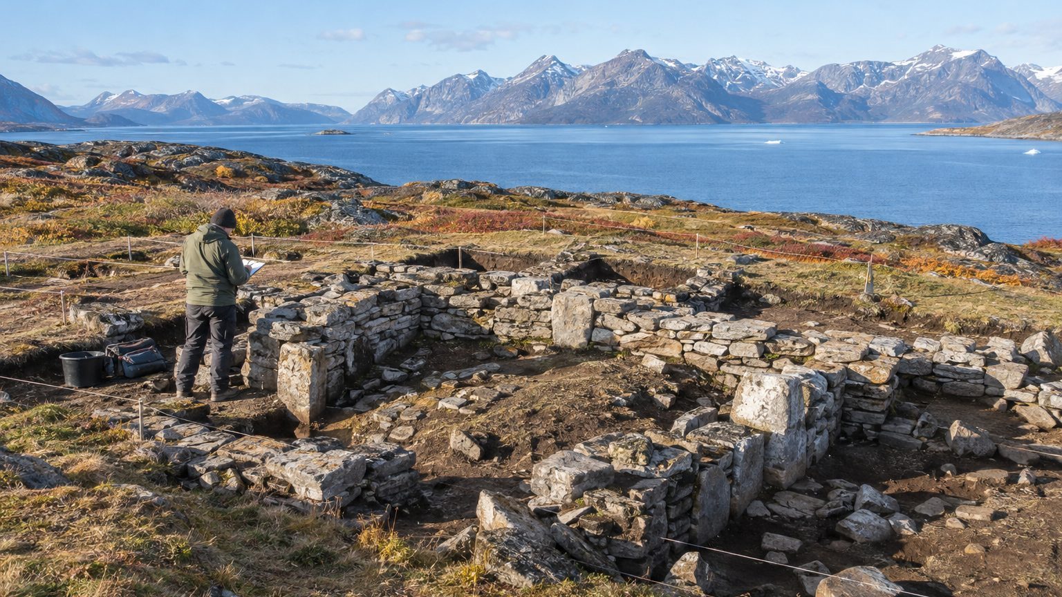 Église nordique du XIIIe siècle découverte à Qinngua, Groenland