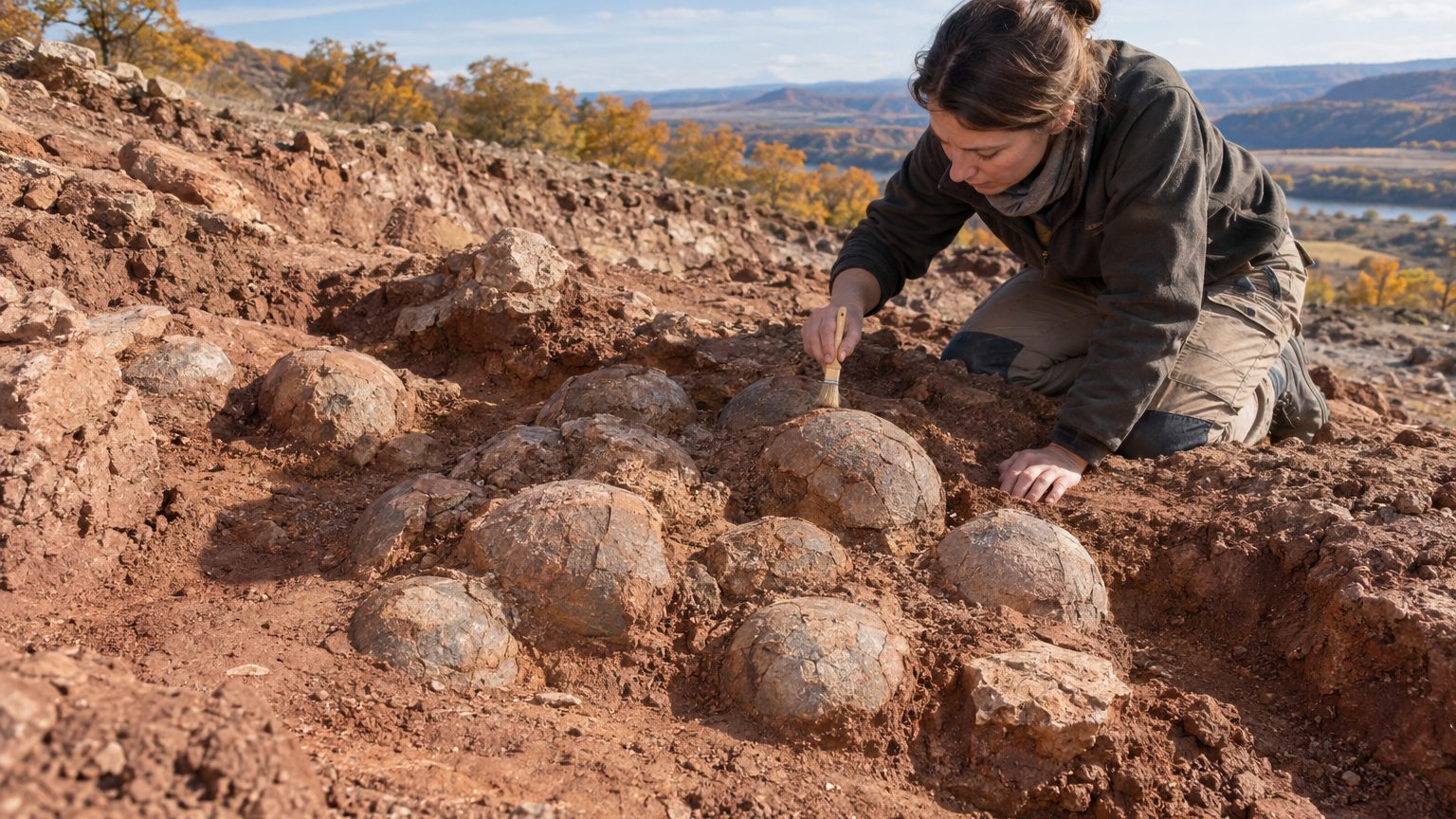Œufs de dinosaures à Mèze (Hérault) : plus de 100 découverts