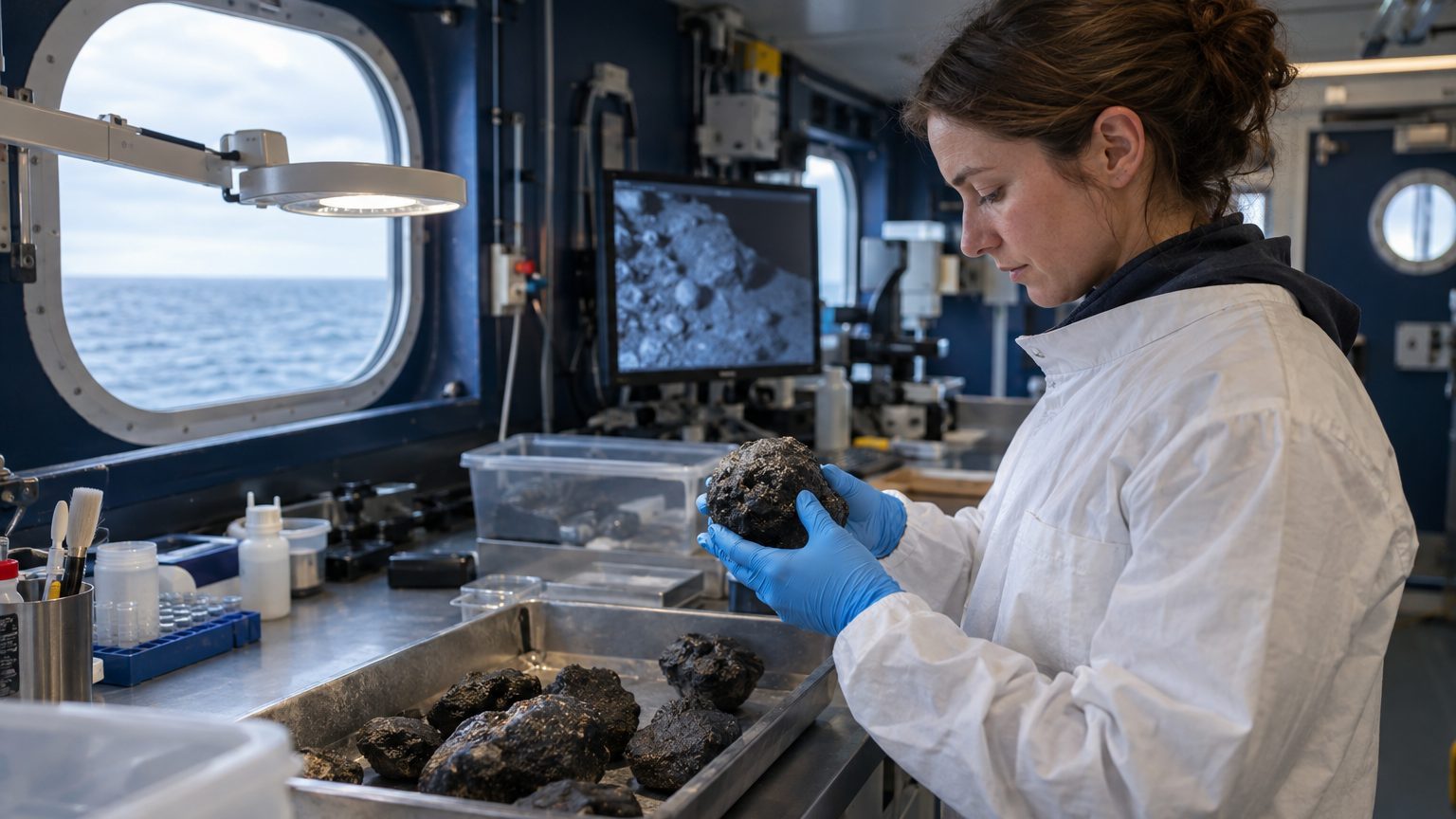 Oxygène noir : des nodules du Pacifique en produisent à 4 000 m