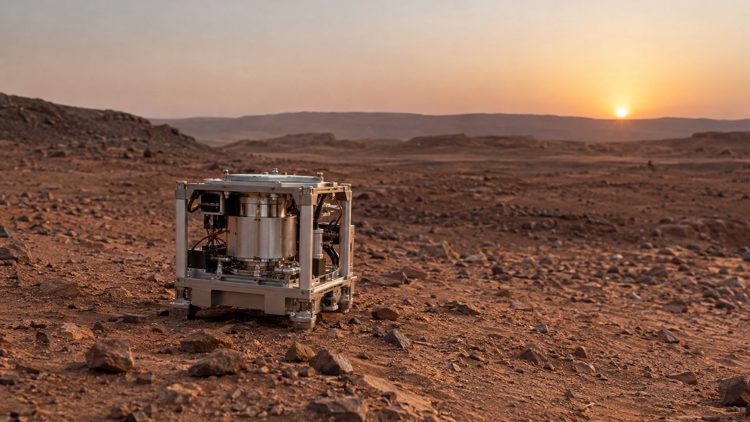 Temps sur Mars : une horloge gagne 477 microsecondes par jour
